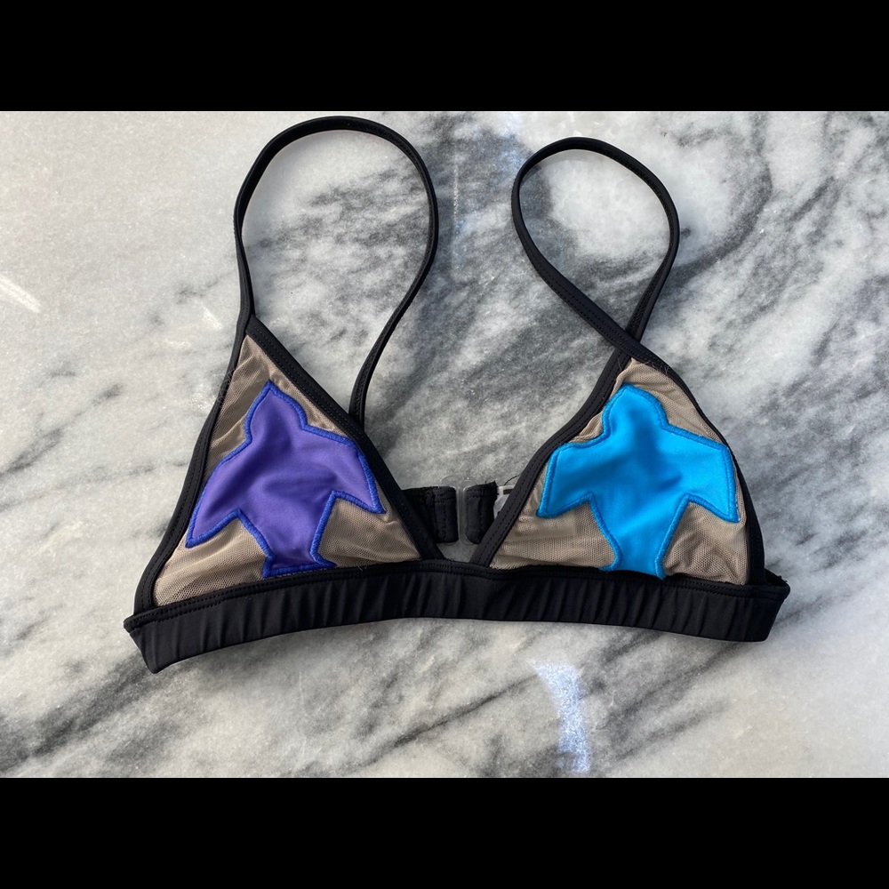 Pacific and Driftwood Blue Bird Top